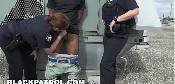  BLACK PATROL - Officers Maggie Green and Joslyn Bust A Black Peeping Tom